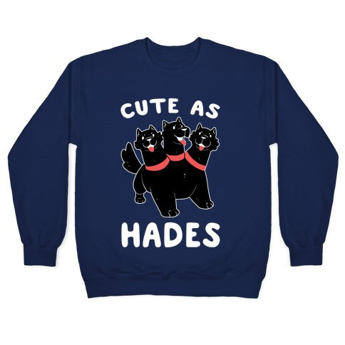 Cute as Hades - Cerberus Crewneck Sweatshirt