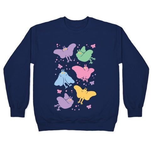 Cute Pastel Mothman Crewneck Sweatshirt