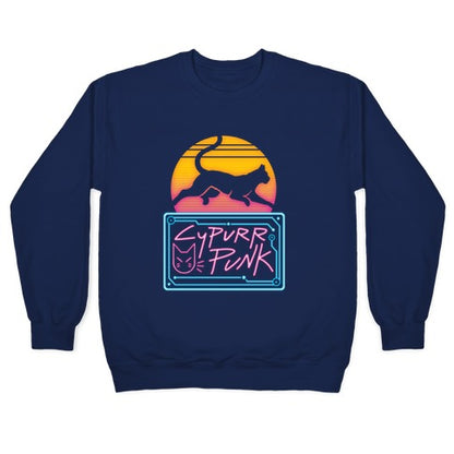 Cypurr Punk Crewneck Sweatshirt
