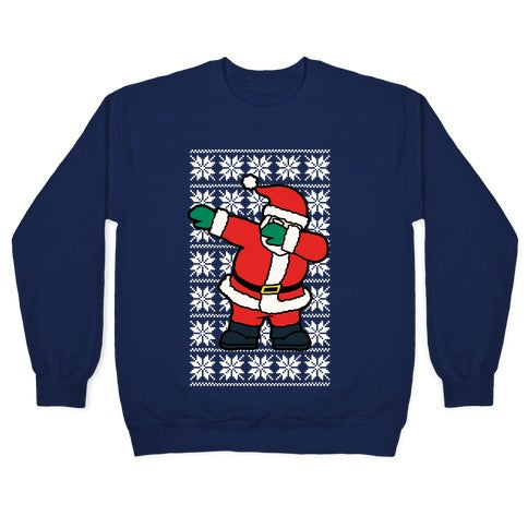 Dabbing Santa Crewneck Sweatshirt