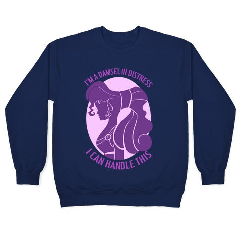 Damsel In Distress Crewneck Sweatshirt