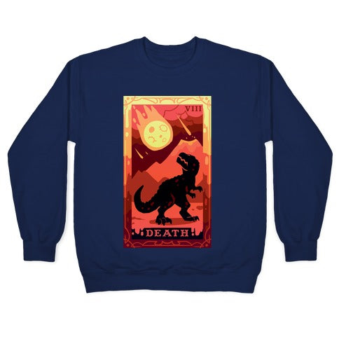 Death Dino Tarot Crewneck Sweatshirt