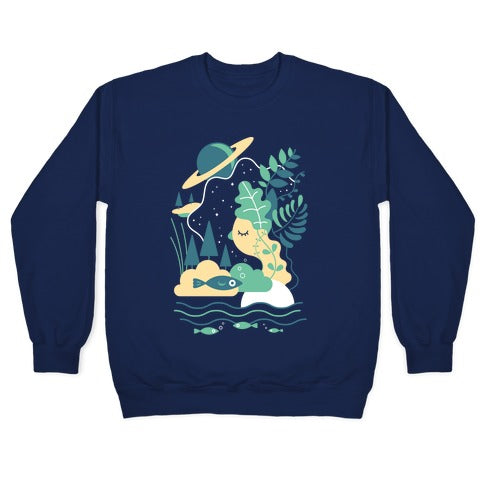 Deep Space Diving Crewneck Sweatshirt