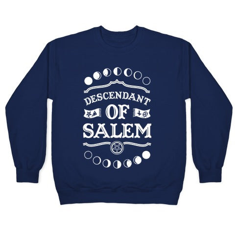 Descendant of Salem Crewneck Sweatshirt