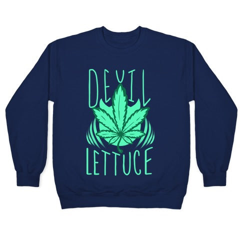 Devil Lettuce Crewneck Sweatshirt
