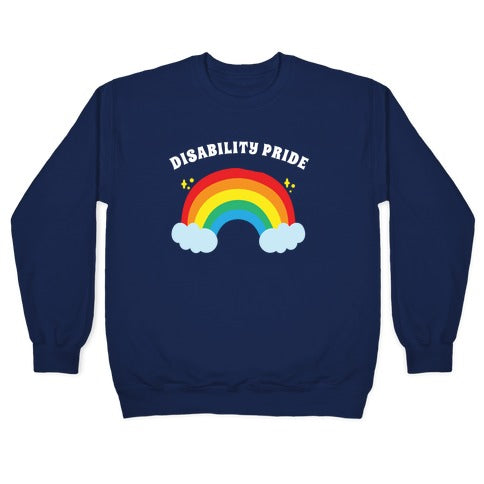 Disability Pride Crewneck Sweatshirt