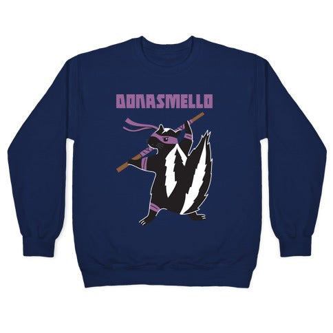 Donasmello (Donatello Skunk) Crewneck Sweatshirt