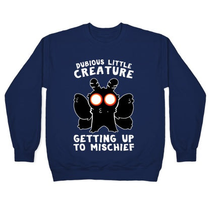 Dubious Little Creature Mothman Crewneck Sweatshirt