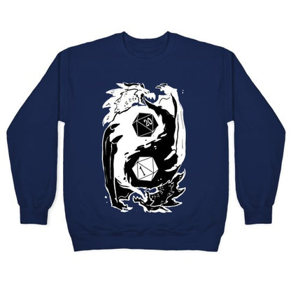 Dungeons and Dragons Yin Yang Crewneck Sweatshirt