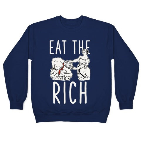Eat The Rich Judith Beheading Holofernes Crewneck Sweatshirt
