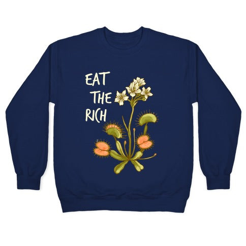 Eat The Rich Venus Fly Trap Crewneck Sweatshirt