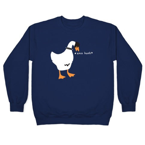 Emo Honk Goose Crewneck Sweatshirt