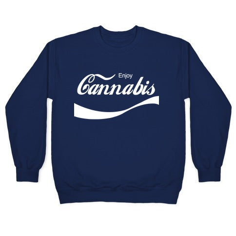 Enjoy Cannabis Crewneck Sweatshirt