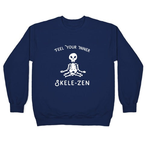 Feel Your Inner Skele-zen Crewneck Sweatshirt