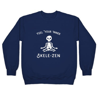 Feel Your Inner Skele-zen Crewneck Sweatshirt