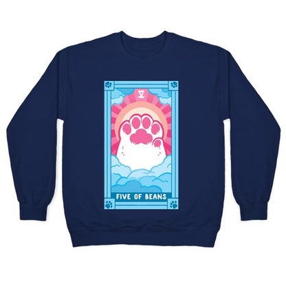 Five of Beans Crewneck Sweatshirt