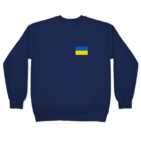 Flag Of Ukraine Crewneck Sweatshirt