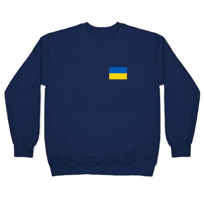 Flag Of Ukraine Crewneck Sweatshirt