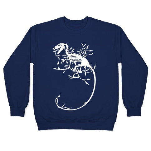 Floral Dinosaur Crewneck Sweatshirt