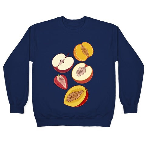 Fruity Vaginas Crewneck Sweatshirt