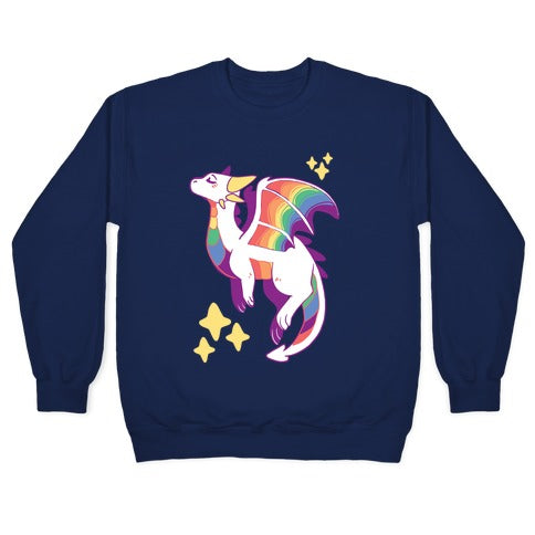 Gay Pride Dragon Crewneck Sweatshirt