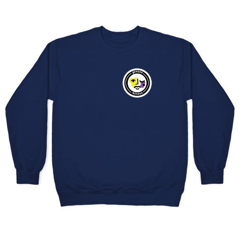 Gender Bender Patch Crewneck Sweatshirt