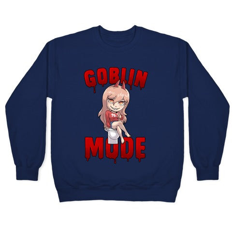 Goblin Mode Power Crewneck Sweatshirt