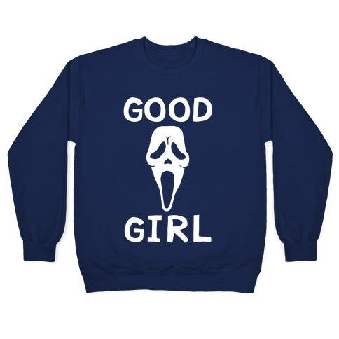 Good Girl Ghost Face Crewneck Sweatshirt