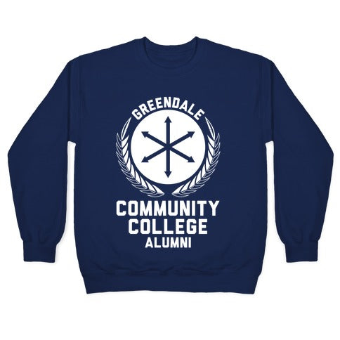 Greendale Community College Alumni Crewneck Sweatshirt