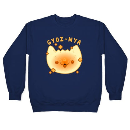Gyoz~nya (Cat Gyoza) Crewneck Sweatshirt