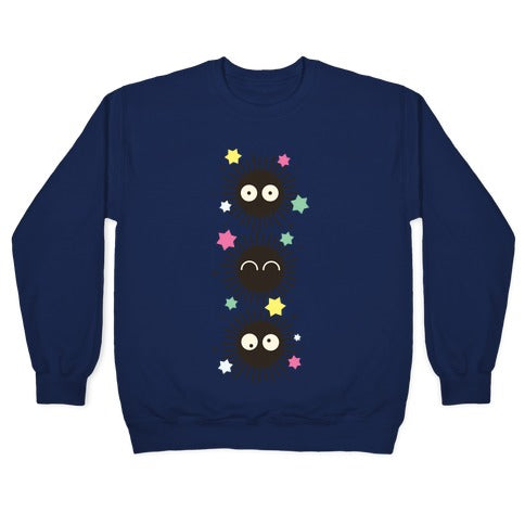 Happy Soot Sprites Crewneck Sweatshirt