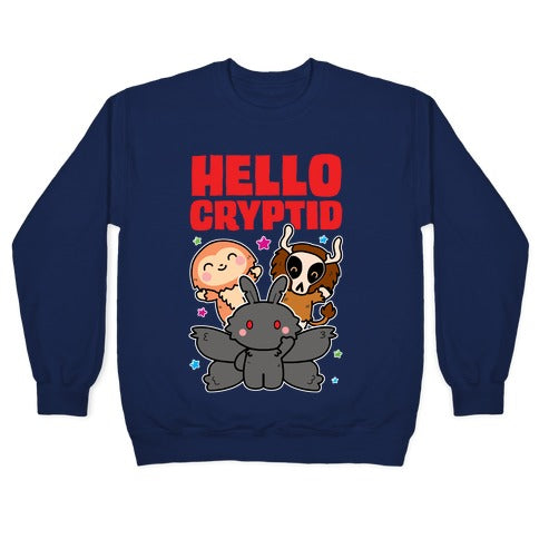Hello Cryptid Crewneck Sweatshirt