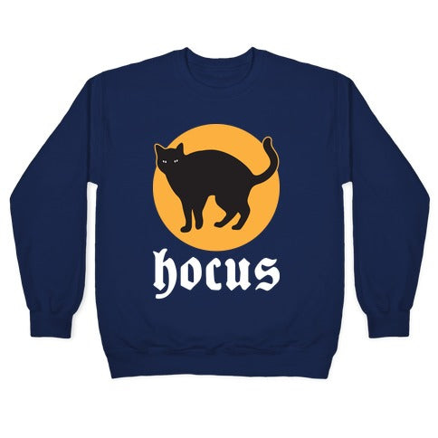 Hocus (Hocus Pocus Pair) - White Crewneck Sweatshirt