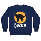 Hocus (Hocus Pocus Pair) - White Crewneck Sweatshirt