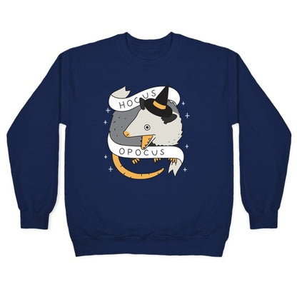 Hocus Opocus Opossum Crewneck Sweatshirt