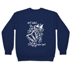 Hot Girls Read Smut Crewneck Sweatshirt