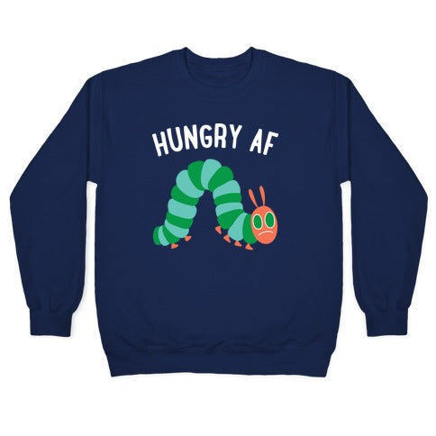Hungry AF Caterpillar Crewneck Sweatshirt