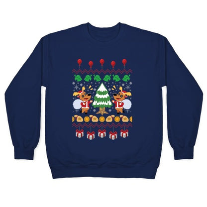 Jingle Animal Crossing Ugly Sweater Crewneck Sweatshirt