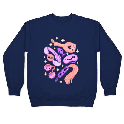 Kinky Kawaii Pattern Crewneck Sweatshirt