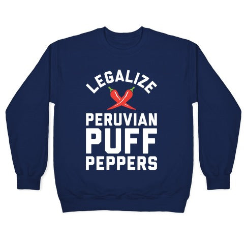 Legalize Peruvian Puff Peppers Crewneck Sweatshirt