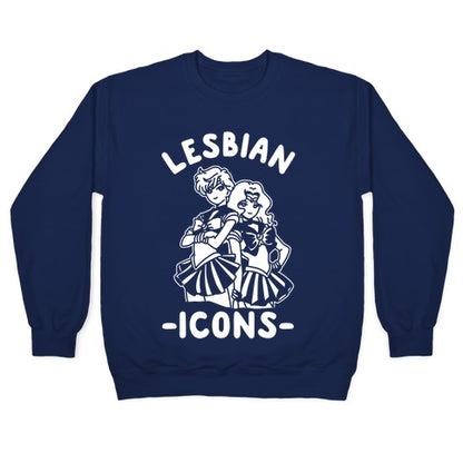 Lesbian Icons Crewneck Sweatshirt