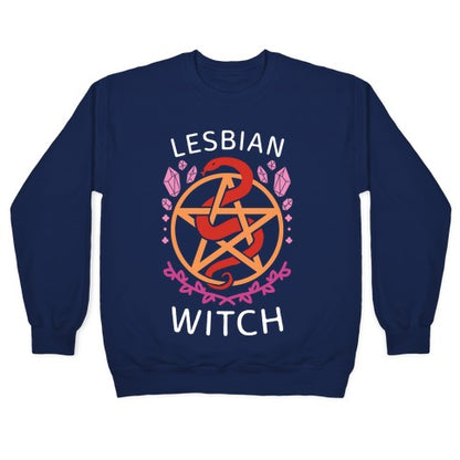 Lesbian Witch Crewneck Sweatshirt