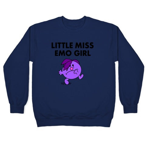 Little Miss Emo Crewneck Sweatshirt