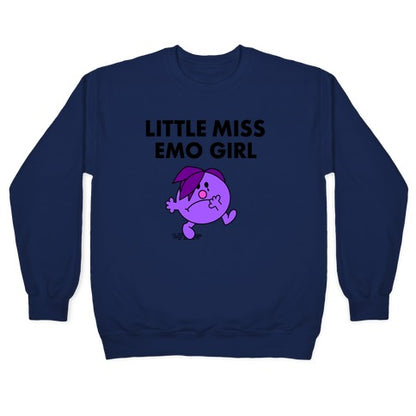 Little Miss Emo Crewneck Sweatshirt