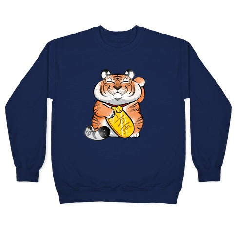 Lucky Tiger Crewneck Sweatshirt