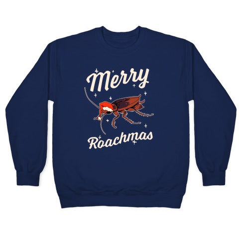 Merry Roachmas Crewneck Sweatshirt