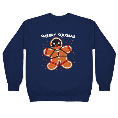 Merry XXXmas Gingerbread Crewneck Sweatshirt