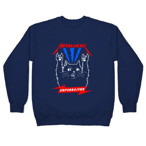 Metallicat Unfurrgiven Darkness Edition Crewneck Sweatshirt
