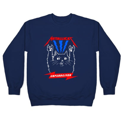 Metallicat Unfurrgiven Darkness Edition Crewneck Sweatshirt