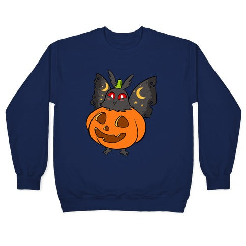 Mothman Pumpkin Crewneck Sweatshirt